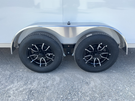 New 2026 NEO TRAILERS NAV147TR6 (7' X 14') 7K V-Nose Cargo / Enclosed Trailer