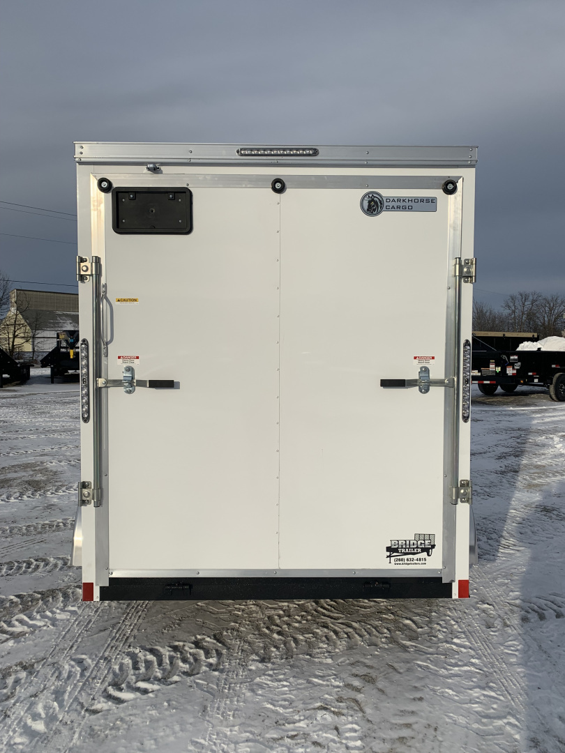 New 2026 Darkhorse Cargo DHW6X12TA35 (6' X 12') 7K V-Nose 2500 Series Cargo / Enclosed Trailer