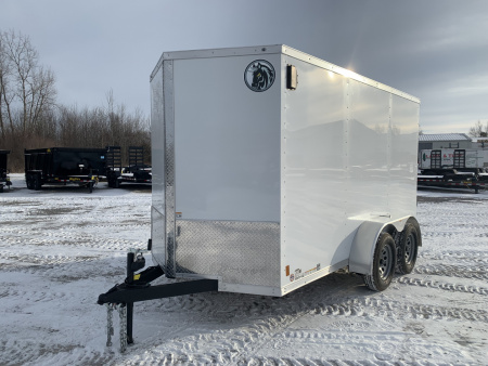 New 2026 Darkhorse Cargo DHW6X12TA35 (6' X 12') 7K V-Nose 2500 Series Cargo / Enclosed Trailer