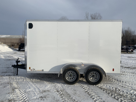New 2026 Darkhorse Cargo DHW6X12TA35 (6' X 12') 7K V-Nose 2500 Series Cargo / Enclosed Trailer