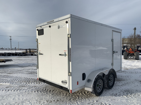 New 2026 Darkhorse Cargo DHW6X12TA35 (6' X 12') 7K V-Nose 2500 Series Cargo / Enclosed Trailer