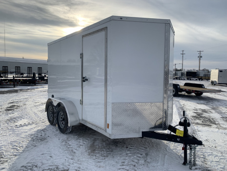 New 2026 Darkhorse Cargo DHW6X12TA35 (6' X 12') 7K V-Nose 2500 Series Cargo / Enclosed Trailer