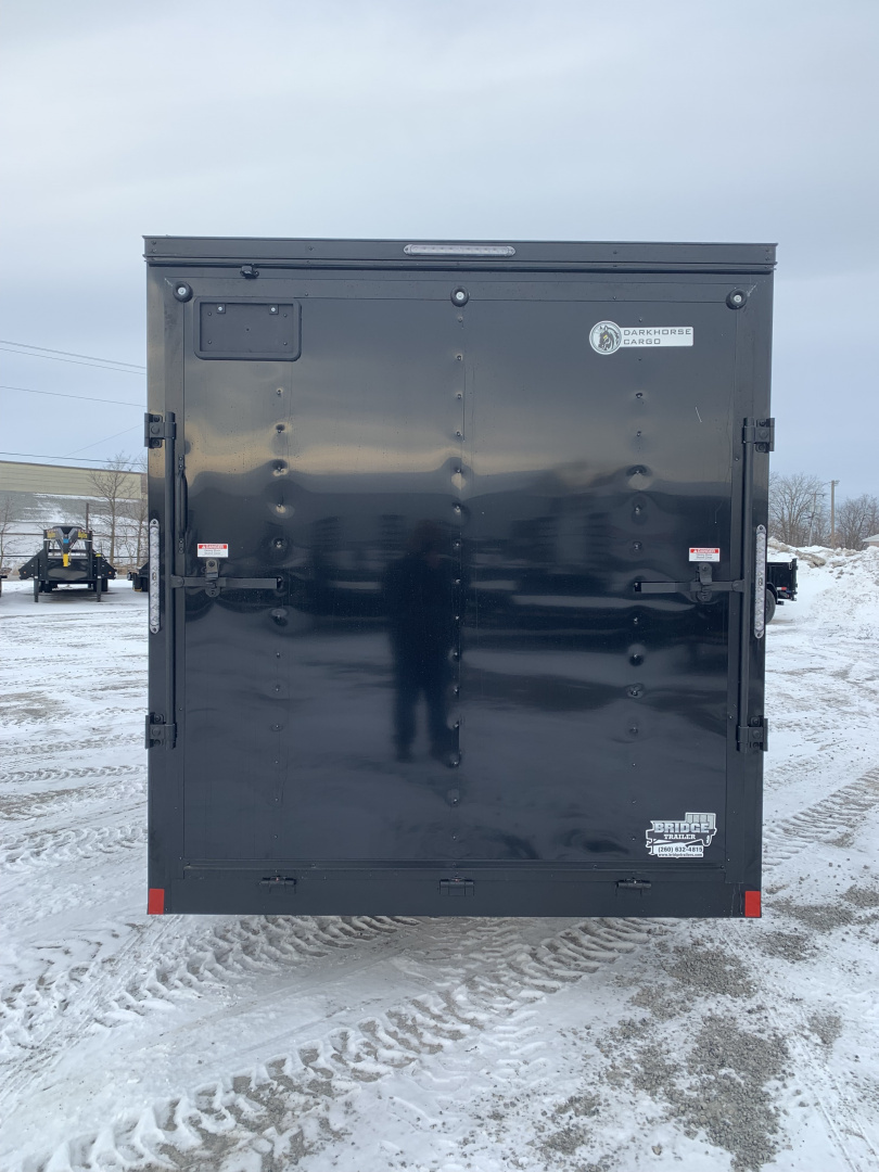 New 2026 Darkhorse Cargo DHW7X16TA35 (7' X 16') 7K V-Nose Cargo / Enclosed Trailer