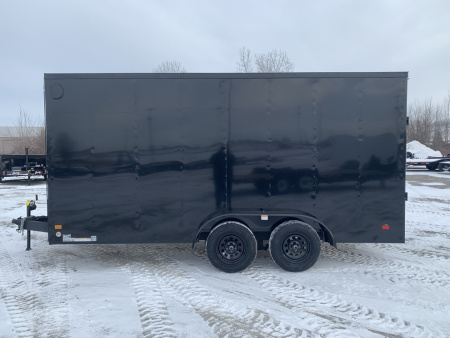 New 2026 Darkhorse Cargo DHW7X16TA35 (7' X 16') 7K V-Nose Cargo / Enclosed Trailer