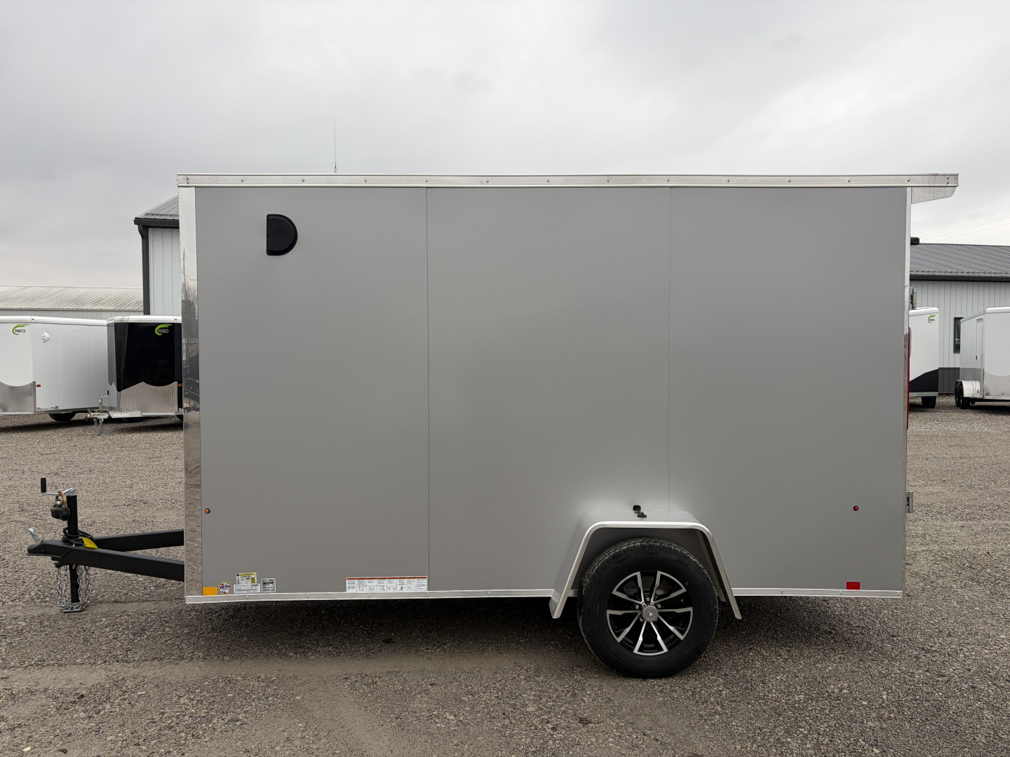 New 2026 Look Trailers K-DX7212-070 (6' x 12') 2.9K V-Nose Cargo / Enclosed Trailer