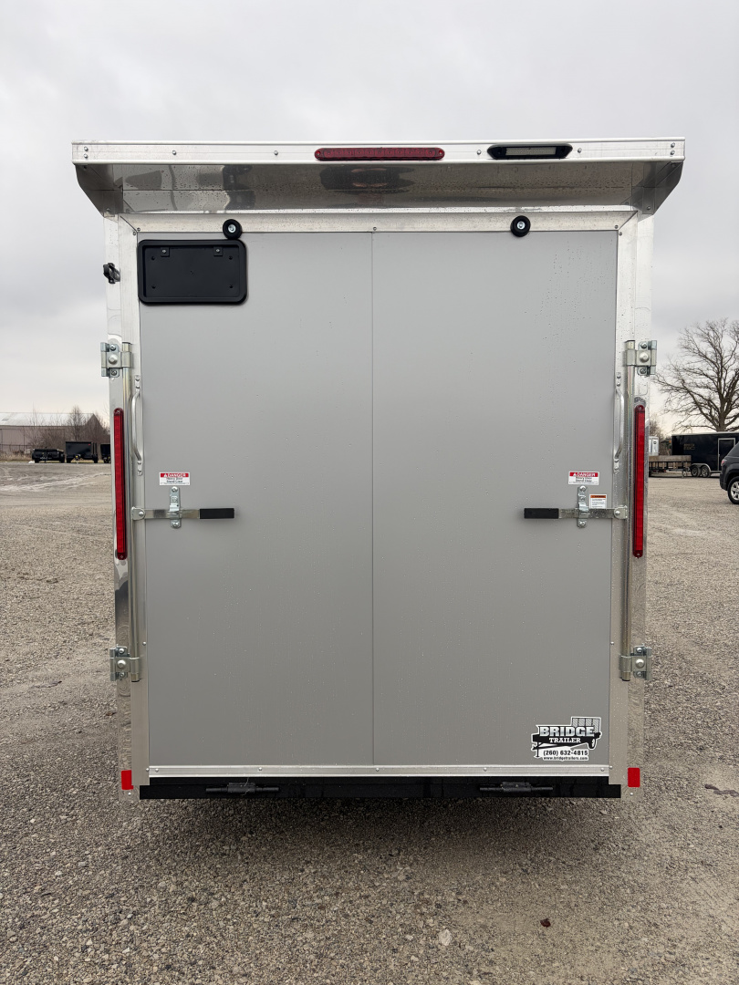 New 2026 Look Trailers K-DX7212-070 (6' x 12') 2.9K V-Nose Cargo / Enclosed Trailer