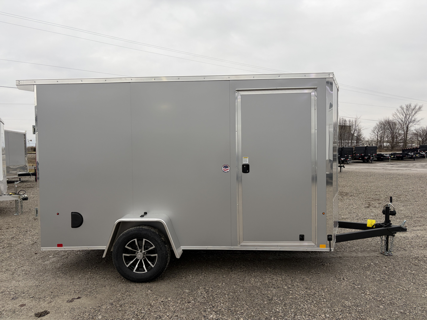 New 2026 Look Trailers K-DX7212-070 (6' x 12') 2.9K V-Nose Cargo / Enclosed Trailer