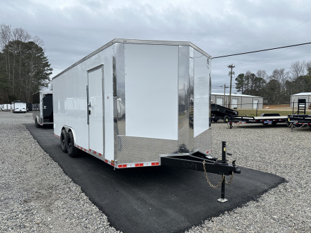 New 2026 Spartan 8.5x20 Enclosed Trailer, Polycor, 14K GVWR, 12  On Center Frame, Big Package  PRO- SERIES 