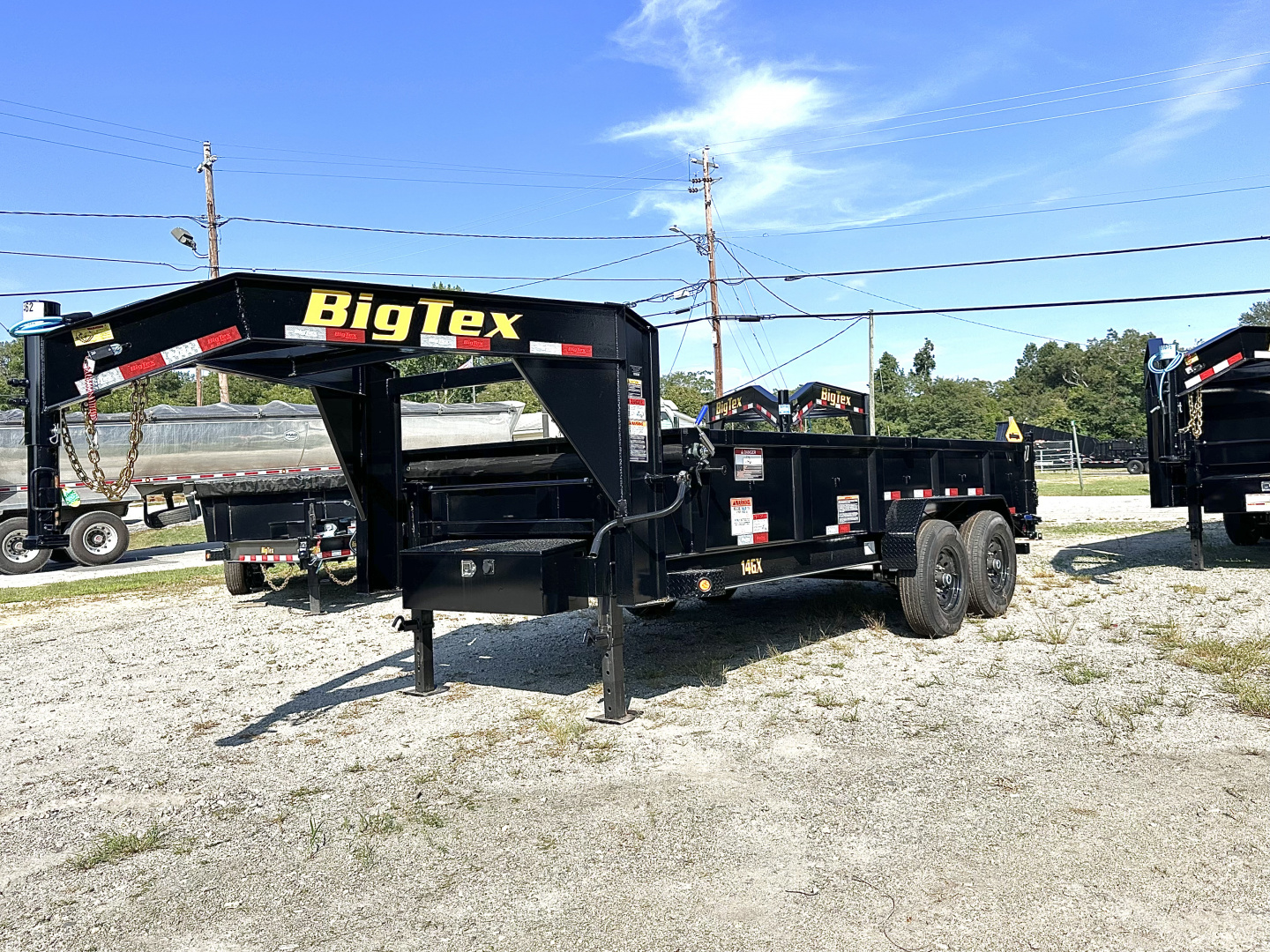 New 2025 BIG TEX TRAILERS 14GX-14 Dump Trailer