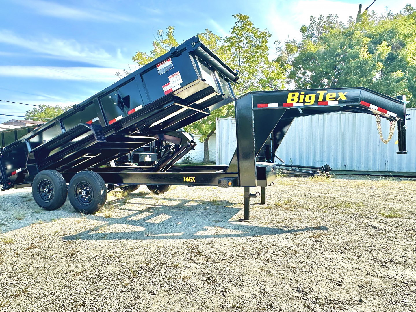New 2025 BIG TEX TRAILERS 14GX-14 Dump Trailer