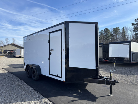 New 2026 Spartan 7X16 Enclosed Trailer, Pro Series, PolyCor, StableDeck, 7' Interior, 54  Ext Triple Tube Tongue