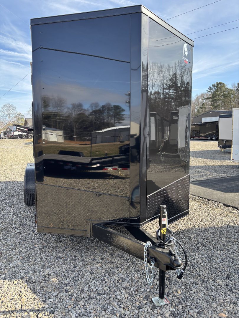 New 2026 Spartan 7X16 Enclosed Trailer, 10K GVWR, 7'6" Interior, Preferred Package Pro Series, PolyCor, StableDeck, Race Wing, Lighting