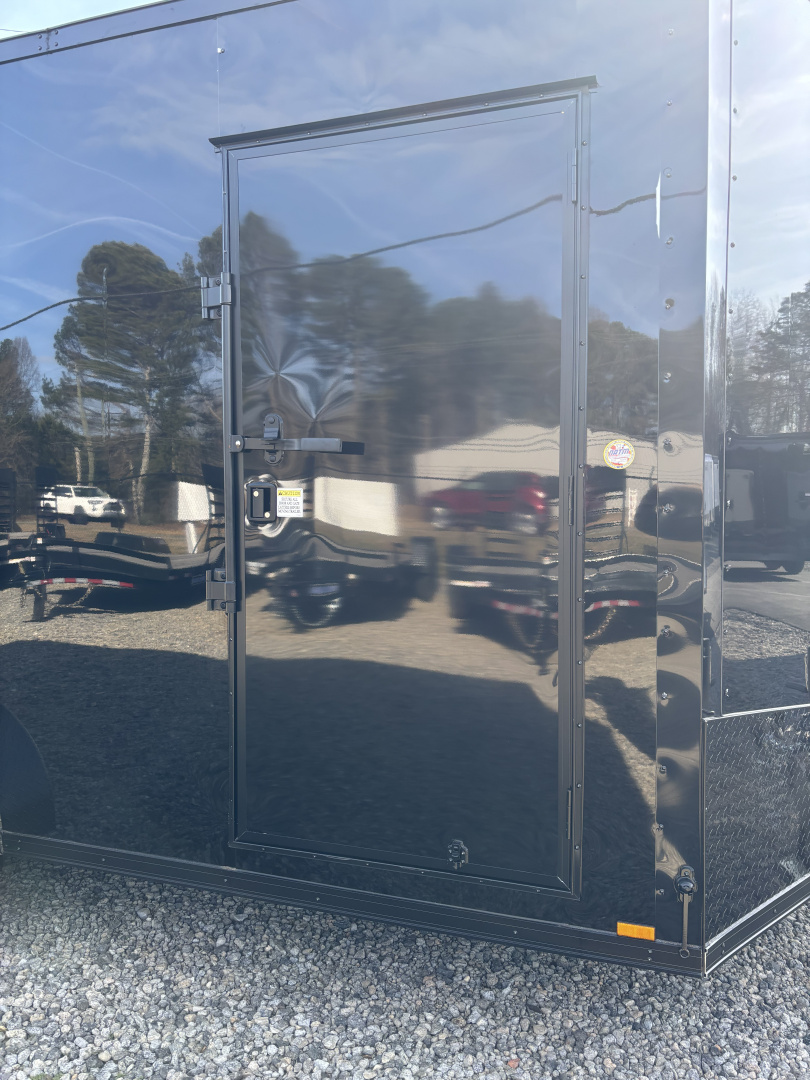 New 2026 Spartan 7X16 Enclosed Trailer, 10K GVWR, 7'6" Interior, Preferred Package Pro Series, PolyCor, StableDeck, Race Wing, Lighting