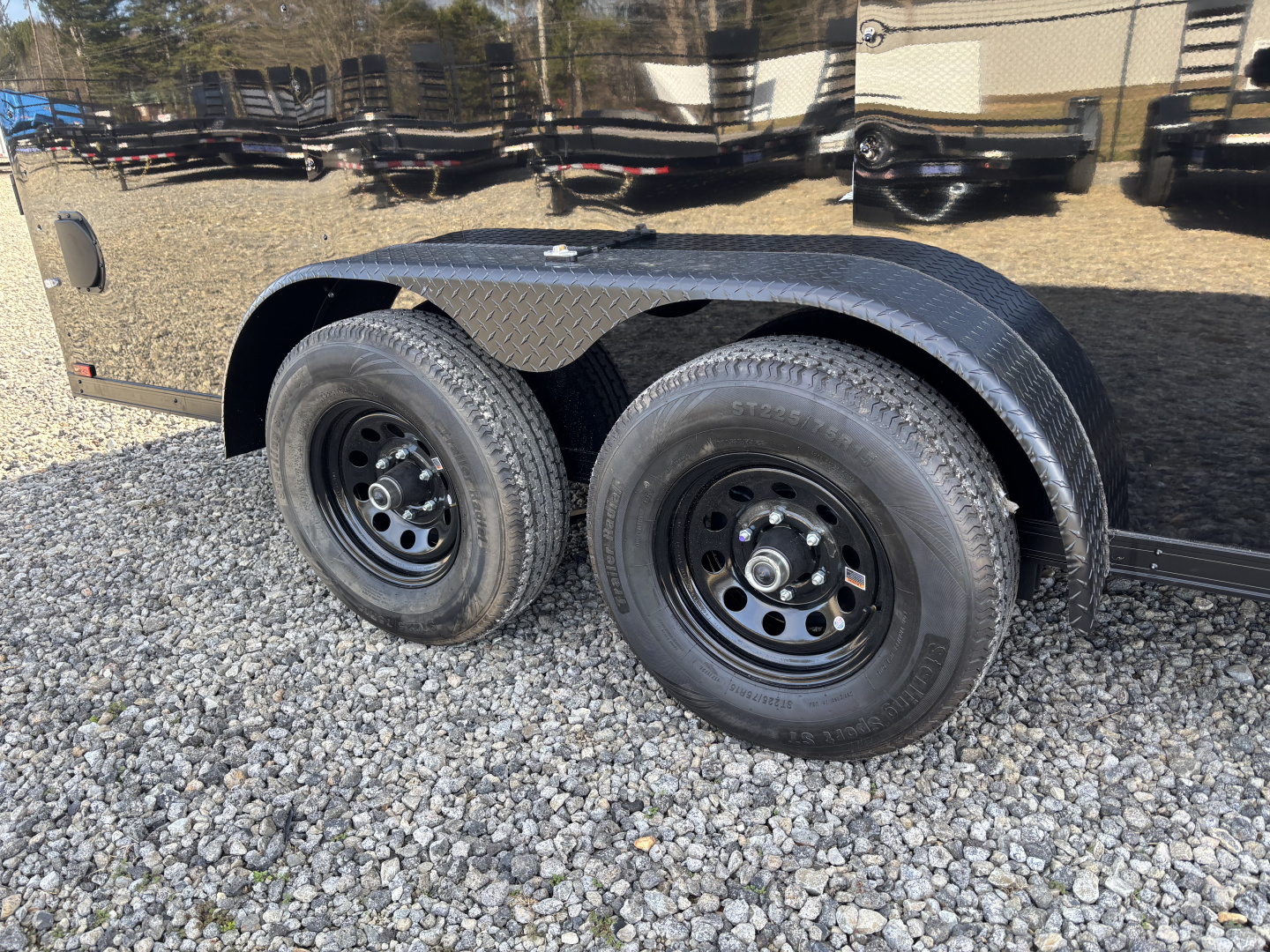 New 2026 Spartan 7X16 Enclosed Trailer, 10K GVWR, 7'6" Interior, Preferred Package Pro Series, PolyCor, StableDeck, Race Wing, Lighting