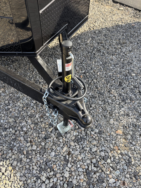 New 2026 Spartan 7X16 Enclosed Trailer, 10K GVWR, 7'6" Interior, Preferred Package Pro Series, PolyCor, StableDeck, Race Wing, Lighting