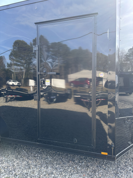 New 2026 Spartan 7X16 Enclosed Trailer, 10K GVWR, 7'6" Interior, Preferred Package Pro Series, PolyCor, StableDeck, Race Wing, Lighting