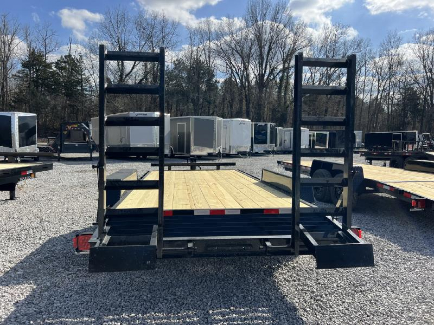 New 2024 Triple Crown Trailers 7X18 EQUIPMENT TRAILER 16K GVWR Equipment Trailer