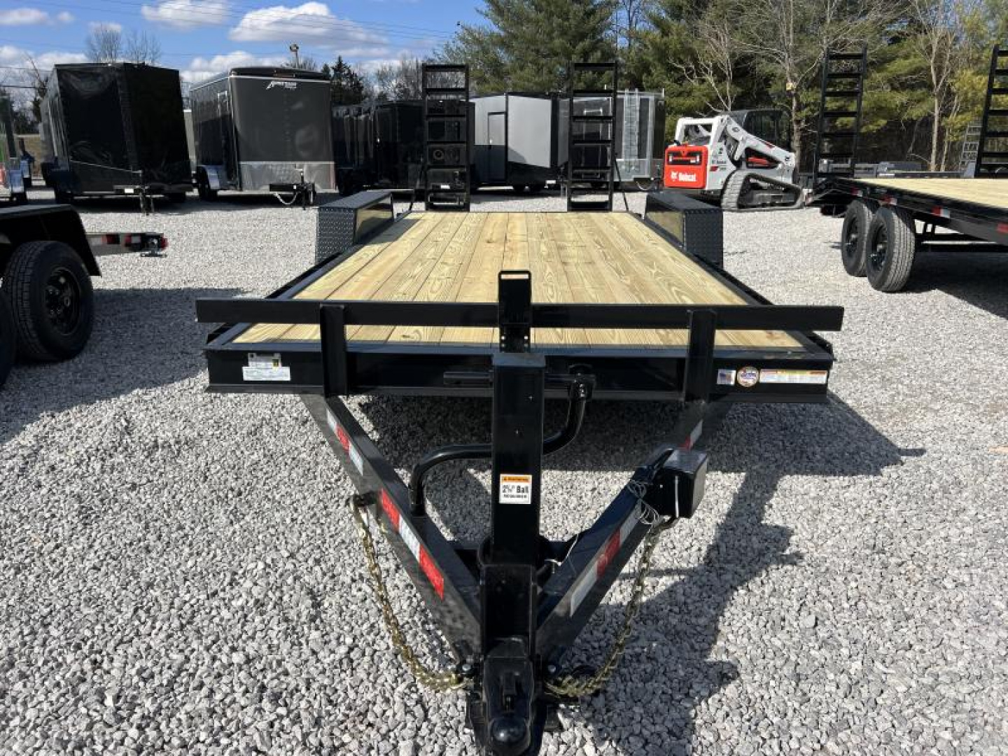 New 2024 Triple Crown Trailers 7X18 EQUIPMENT TRAILER 16K GVWR Equipment Trailer