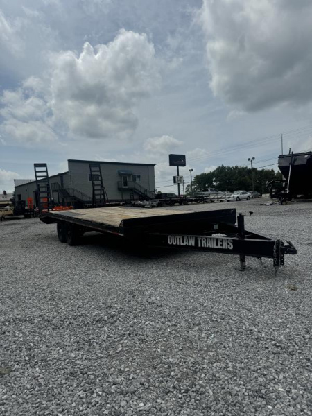 Used 2023 Caliber Trailer Mfg 102x22 EQUIPMENT TRAILER 7K REPO Equipment Trailer