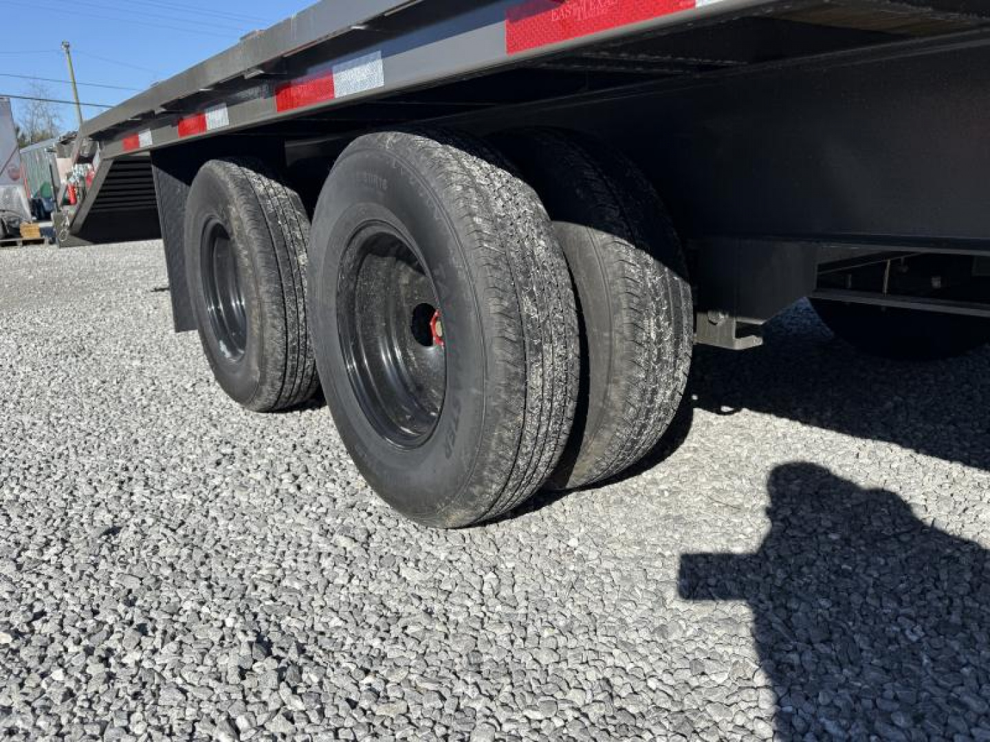 New 2025 East Texas Trailers 102X32 EQUIPMENT PINTLE HITCH (22K GVWR) Equipment Trailer