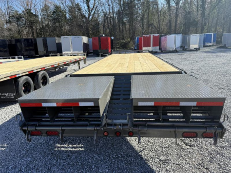 New 2025 East Texas Trailers 102X32 EQUIPMENT PINTLE HITCH (22K GVWR) Equipment Trailer