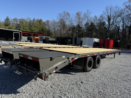 New 2025 East Texas Trailers 102X32 EQUIPMENT PINTLE HITCH (22K GVWR) Equipment Trailer