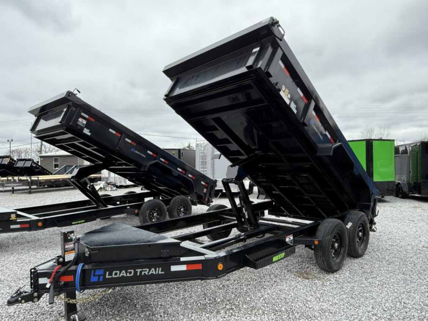 New 7X14 DUMP TRAILER  14K GVWR