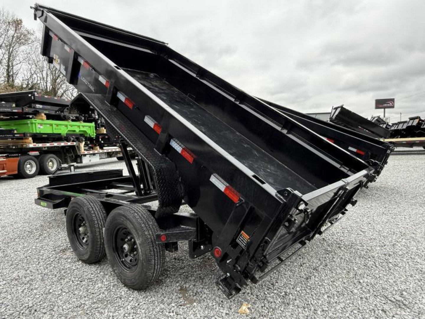New 7X14 DUMP TRAILER  14K GVWR