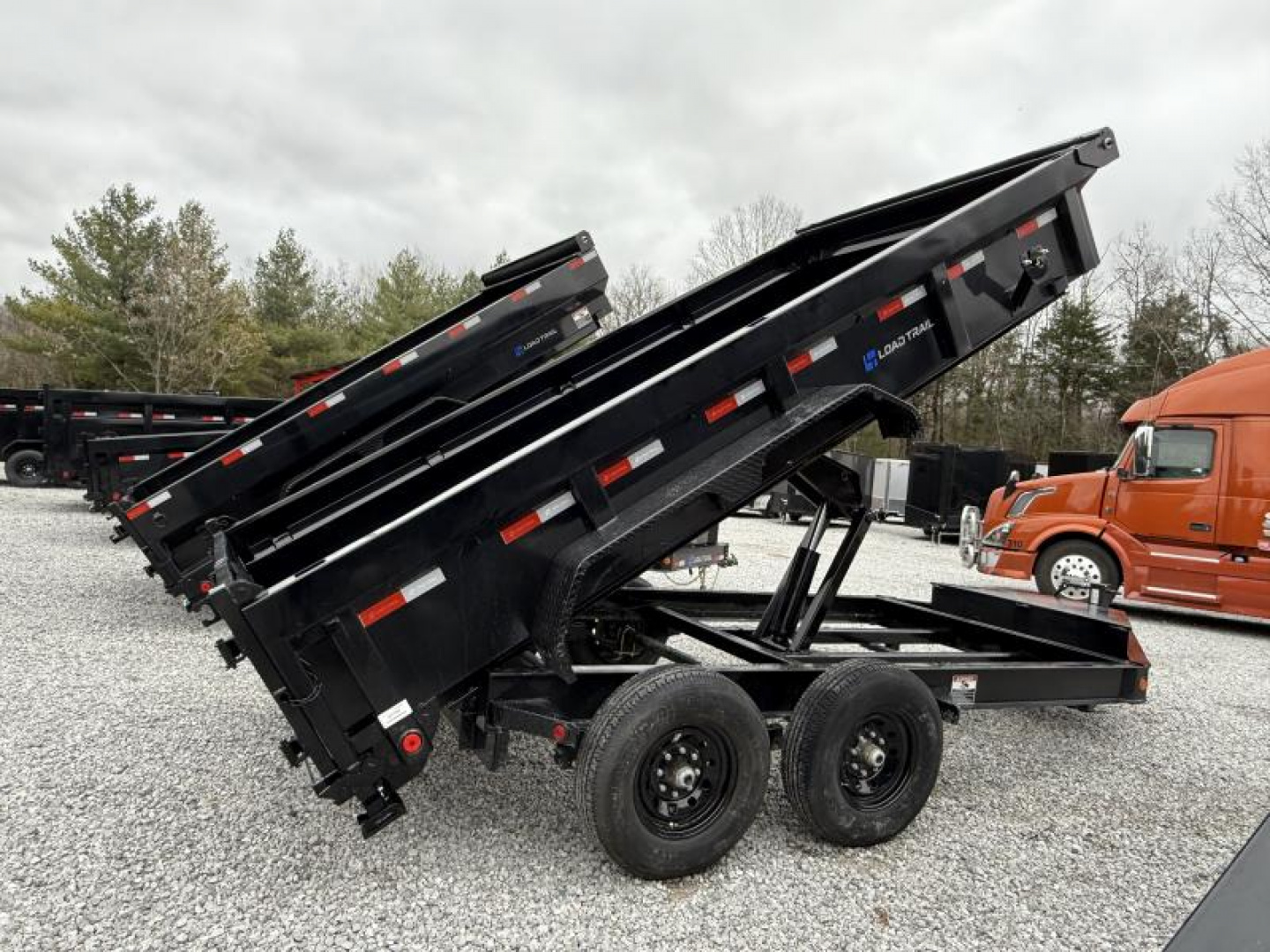 New 7X14 DUMP TRAILER  14K GVWR