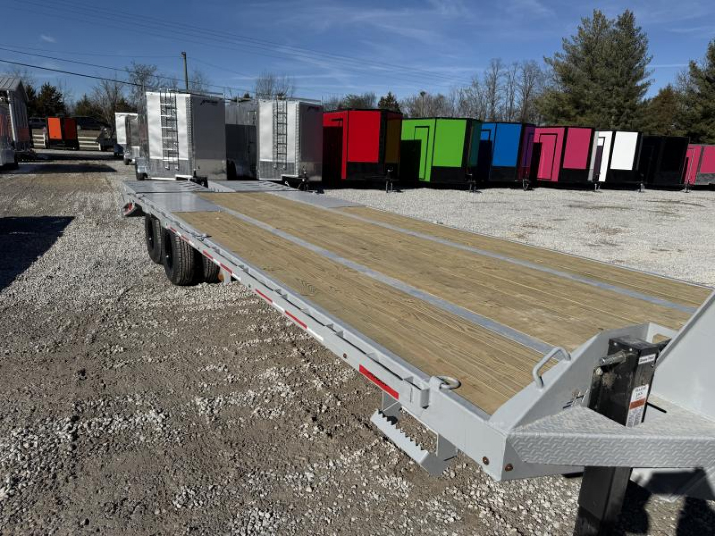 New 2025 Horizon Trailers 102X26 GOOSENECK 26K GVWR Flatbed Trailer