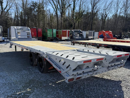 New 2025 Horizon Trailers 102X26 GOOSENECK 26K GVWR Flatbed Trailer