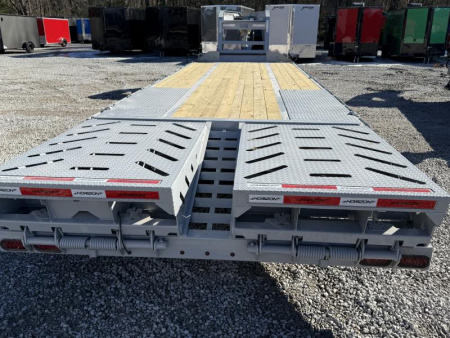 New 2025 Horizon Trailers 102X26 GOOSENECK 26K GVWR Flatbed Trailer