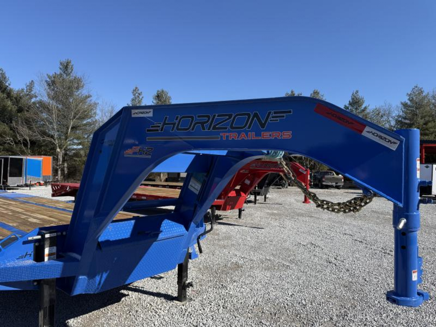 New 2025 Horizon Trailers 102X30 GOOSENECK 26K GVWR Flatbed Trailer