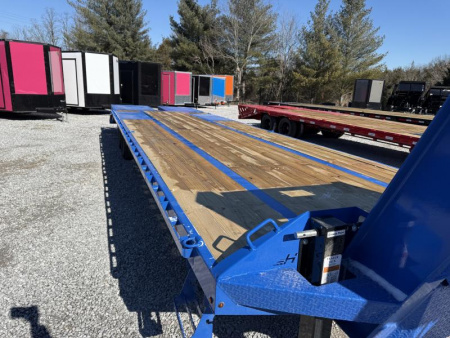 New 2025 Horizon Trailers 102X30 GOOSENECK 26K GVWR Flatbed Trailer