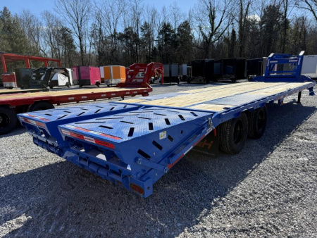 New 2025 Horizon Trailers 102X30 GOOSENECK 26K GVWR Flatbed Trailer