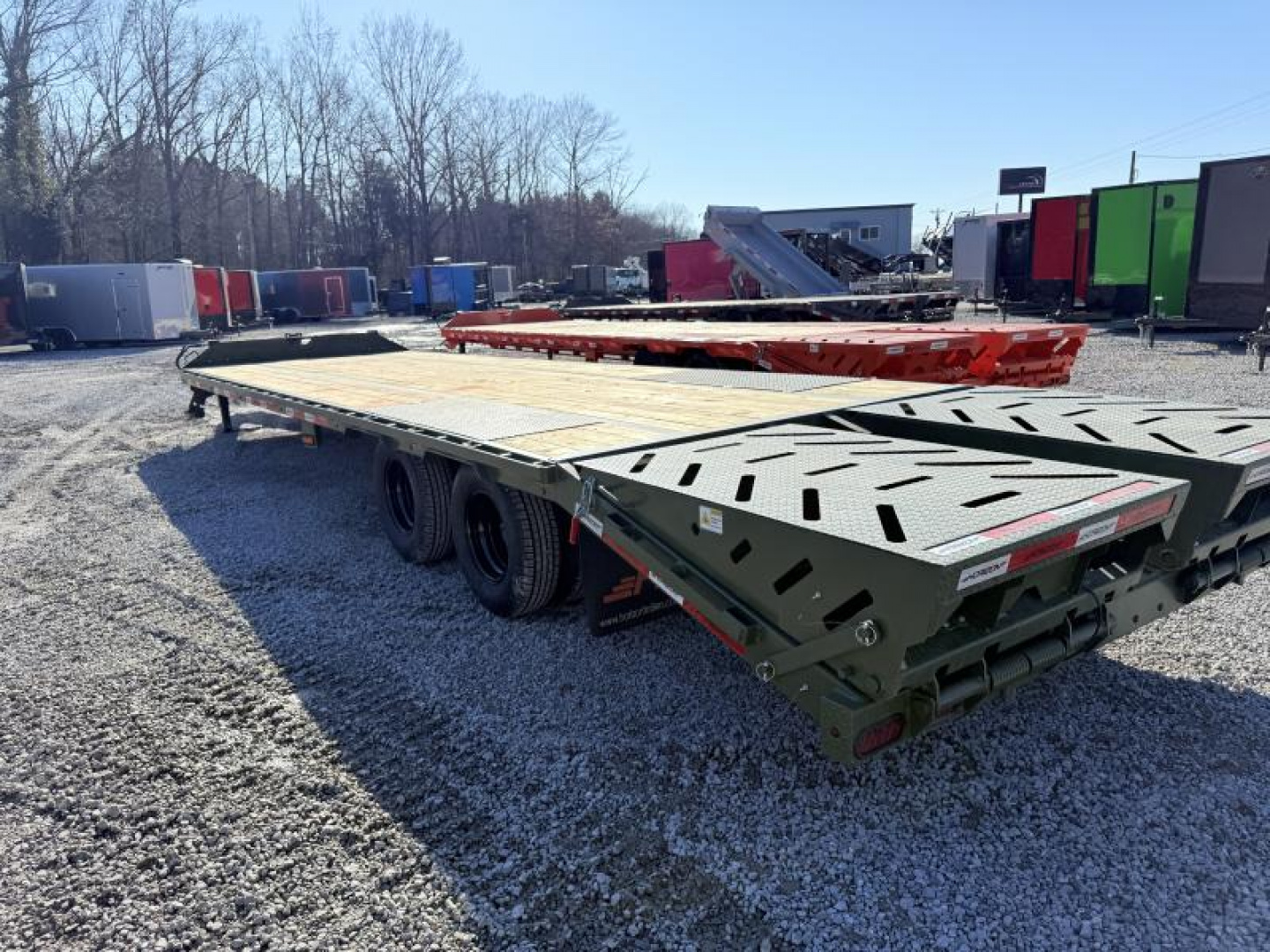 New 2025 Horizon Trailers 102X30 EQUIPMENT PINTLE HITCH 25K GVWR Equipment Trailer