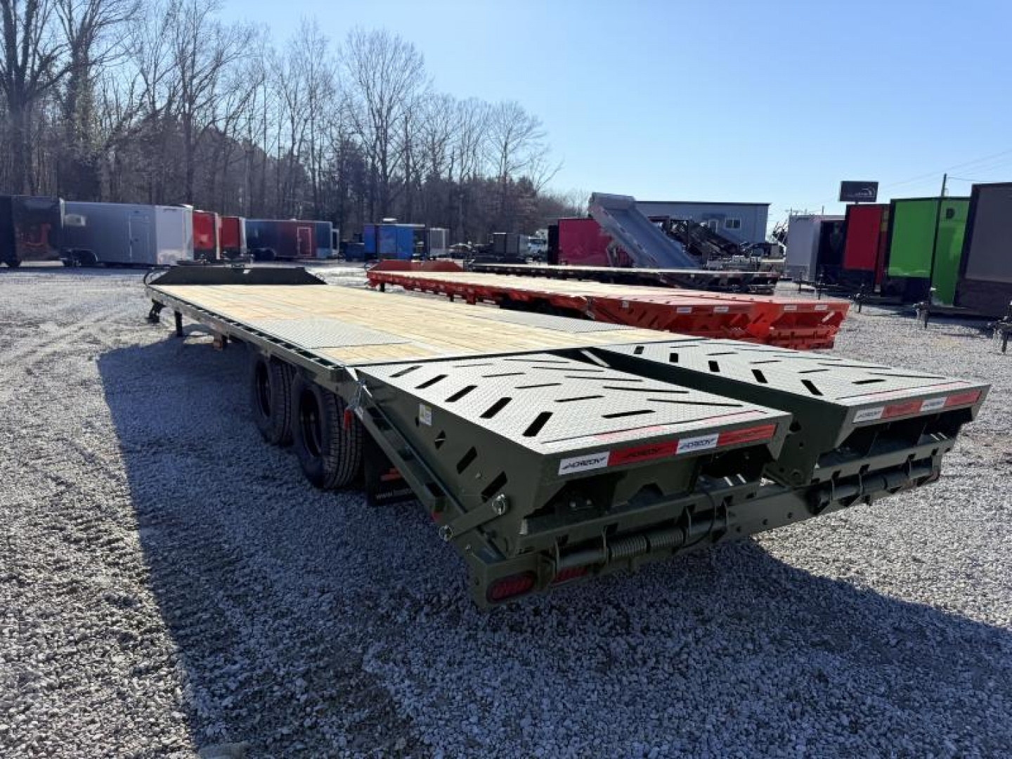 New 2025 Horizon Trailers 102X30 EQUIPMENT PINTLE HITCH 25K GVWR Equipment Trailer