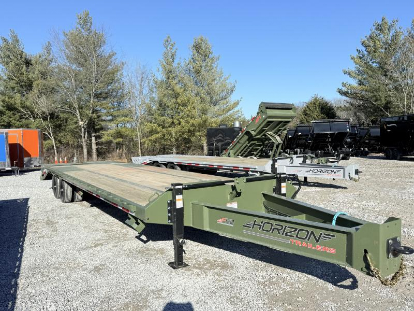 New 2025 Horizon Trailers 102X30 EQUIPMENT PINTLE HITCH 25K GVWR Equipment Trailer