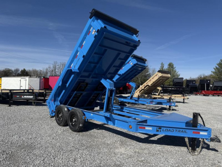 New 2025 Load Trail 7X14 DUMP TRAILER Dump Trailer