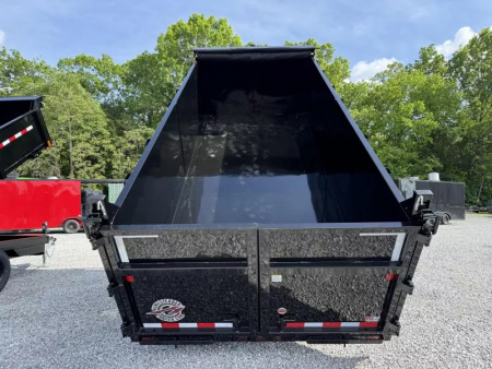 New 2025 Homesteader Trailers 7X16 TX (4FT WALL) Dump Trailer