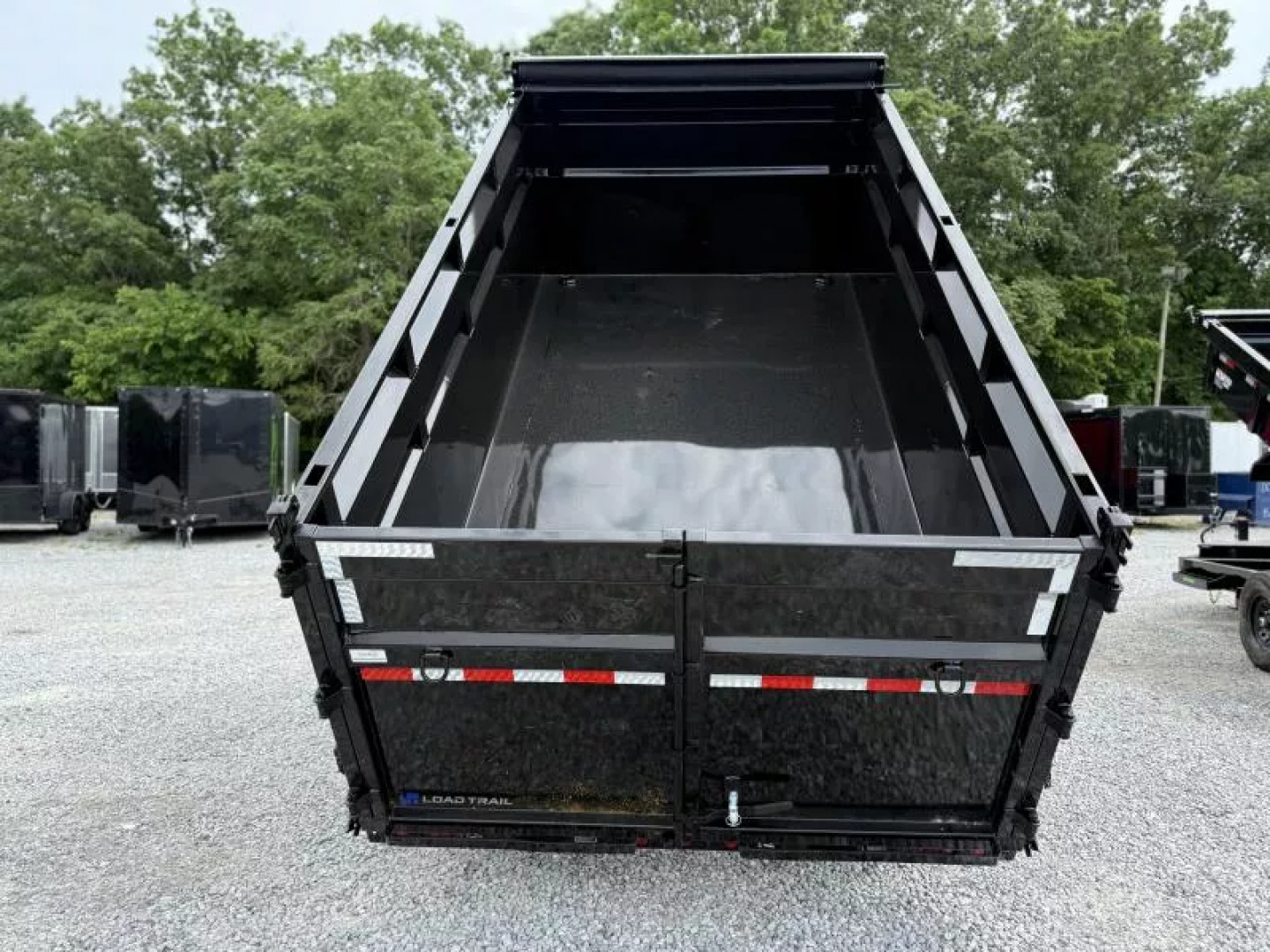 New 2025 LOAD TRAIL 7X14 GOOSENECK (4FT WALL) DUMP TRAILER