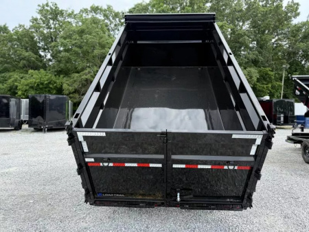New 2025 LOAD TRAIL 7X14 GOOSENECK (4FT WALL) DUMP TRAILER