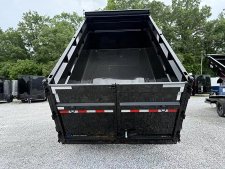 New 2025 LOAD TRAIL 7X14 GOOSENECK (4FT WALL) DUMP TRAILER