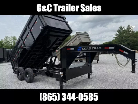New 2025 LOAD TRAIL 7X14 GOOSENECK (4FT WALL) DUMP TRAILER