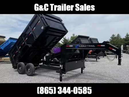 New 2025 LOAD TRAIL 7X14 GOOSENECK (4FT WALL) DUMP TRAILER