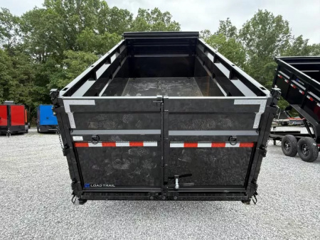 New 2025 LOAD TRAIL 7X16 GOOSENECK (4FT WALL) DUMP TRAILER