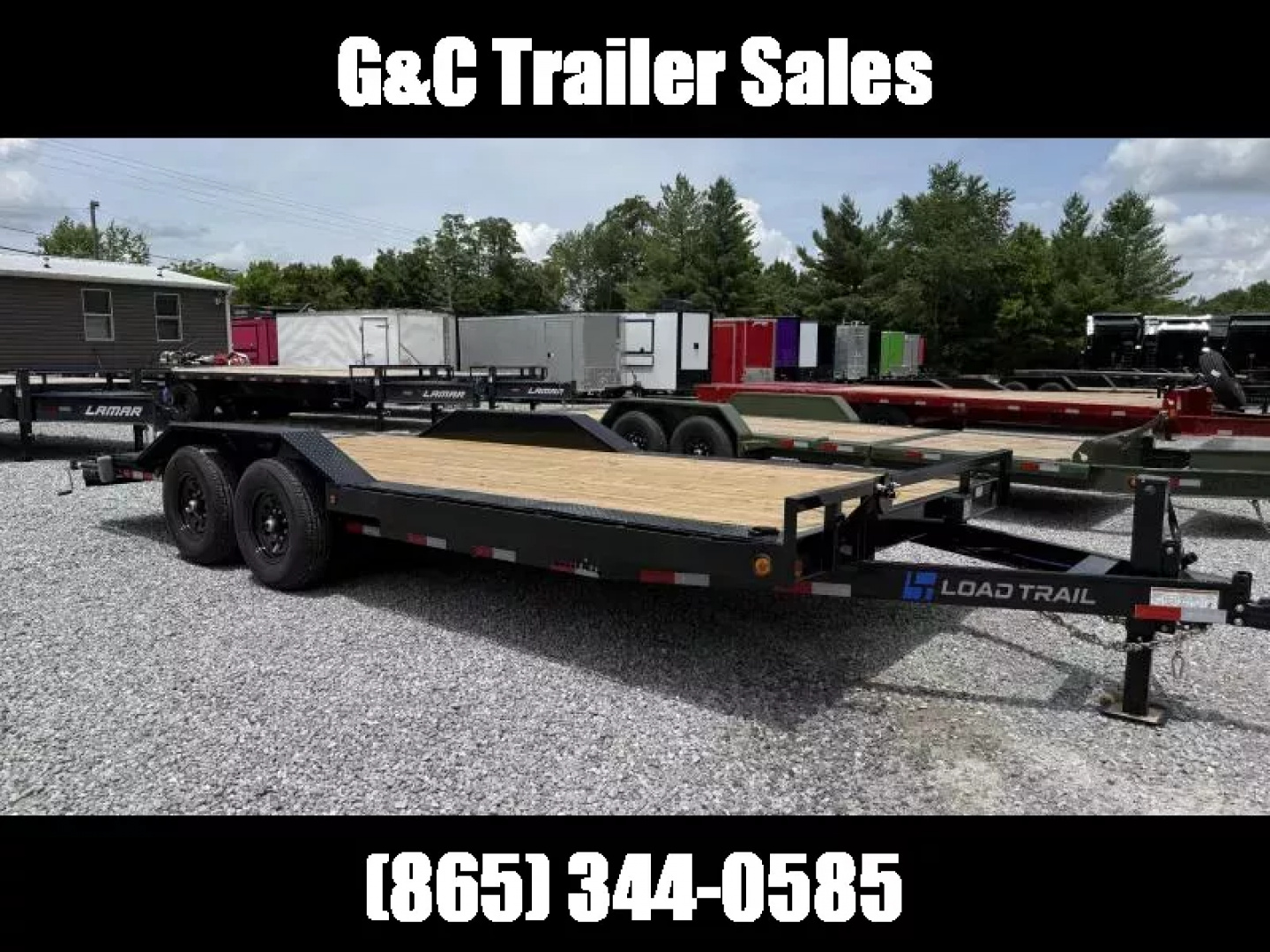 New 2025 LOAD TRAIL 102X20 TANDEM AXLE CARHAULER