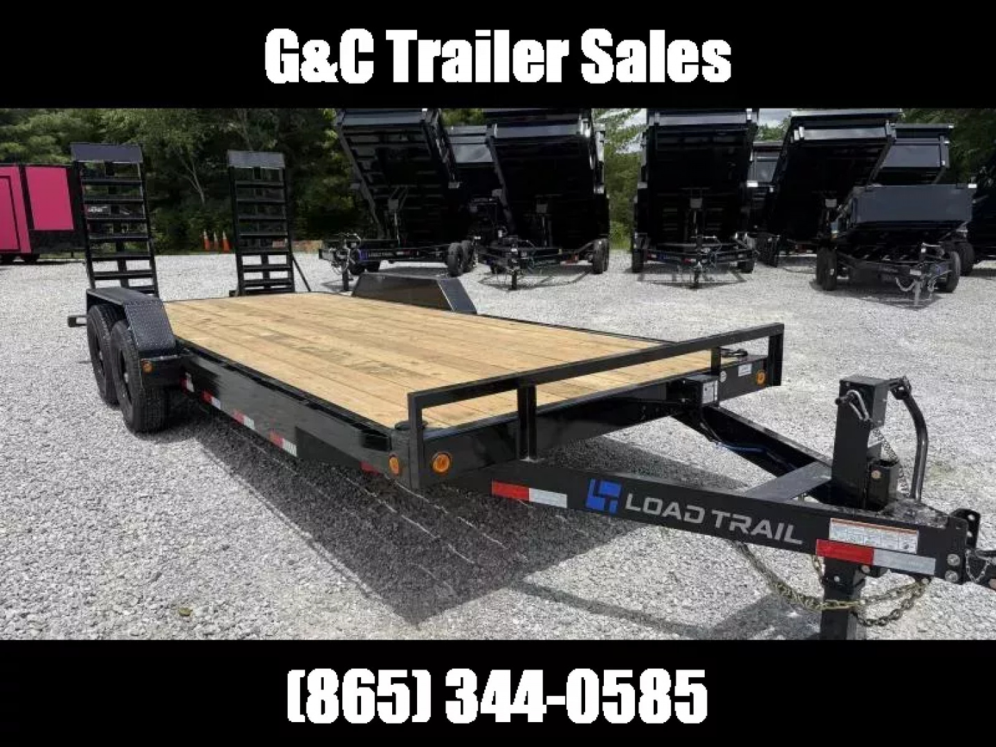 New 2025 LOAD TRAIL 7X20 EQUIPMENT TRAILER