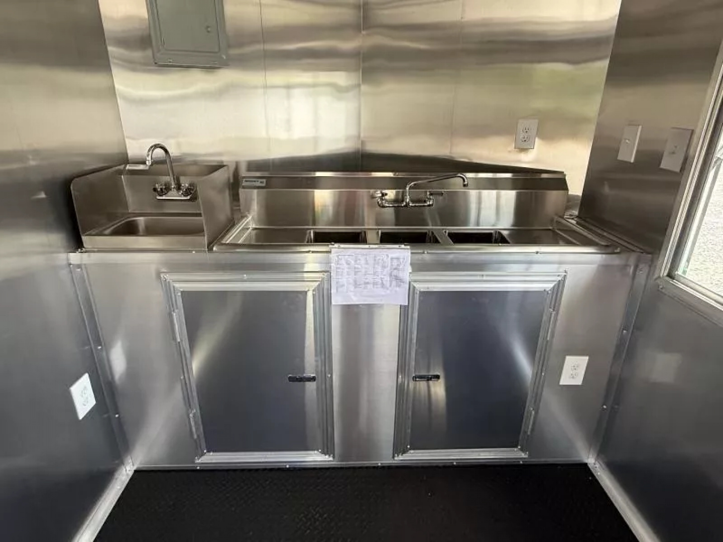 New 2026 All World Trailers 7X16 TA CONCESSION BBQ TRAILER Vending / Concession Trailer