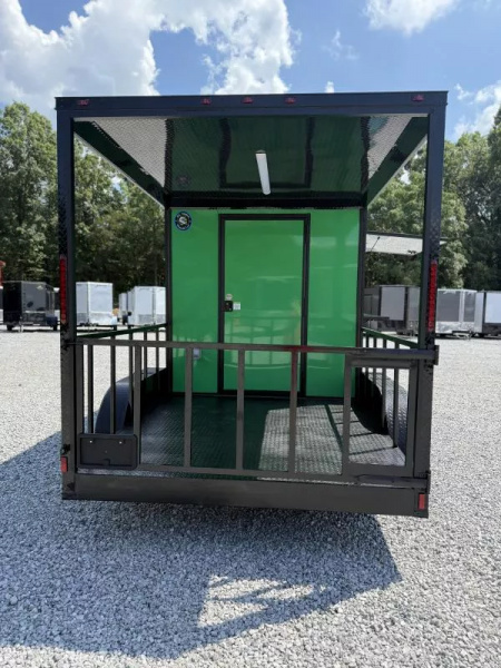 New 2026 All World Trailers 7X16 TA CONCESSION BBQ TRAILER Vending / Concession Trailer